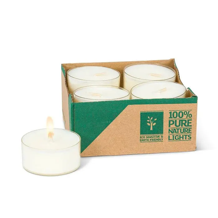 Abbott 2 Inch Natural Maxlite Candle Earrings