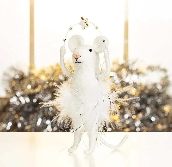 Abbott Princess Mouse Ornament Earrings