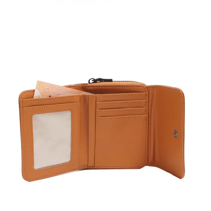 Amber BiFold Wallet SQ Earrings