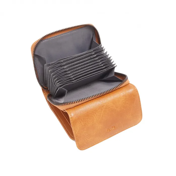 Amber BiFold Wallet SQ Earrings