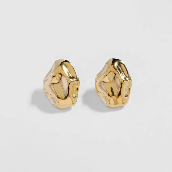 Bella Gold Earrings Biella Vintage Earrings