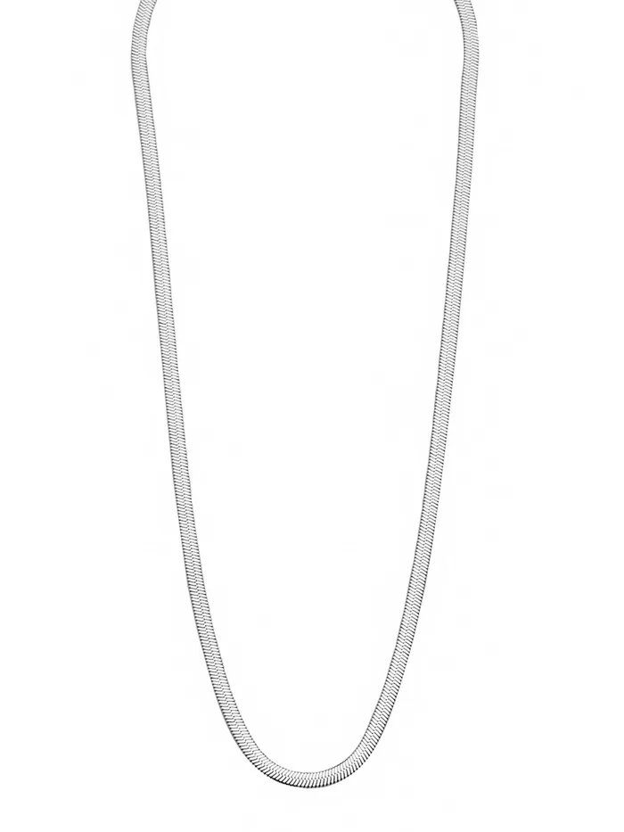 Bracelets Silver Neck Chain for Men Stylish Durable 51 CM Rhodium Plated Gift for Him Yellow Chimes Bracelets Silver Neck Chain for Men Stylish Durable 51 CM Rhodium Plated Gift for Him Yellow Chimes