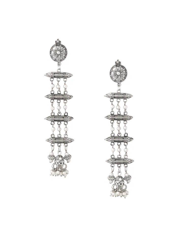 Bracelets Yellow Chimes Silver Oxidised Long Dangler Earrings for Women Girls Traditional Oxidised Silver Plated Long Danglers Earrings Birthday Gift for Girls Anniversary Gift for Wife Yellow Chimes Bracelets Yellow Chimes Silver Oxidised Long Dangler Earrings for Women Girls Traditional Oxidised Silver Plated Long Danglers Earrings Birthday Gift for Girls Anniversary Gift for Wife Yellow Chimes