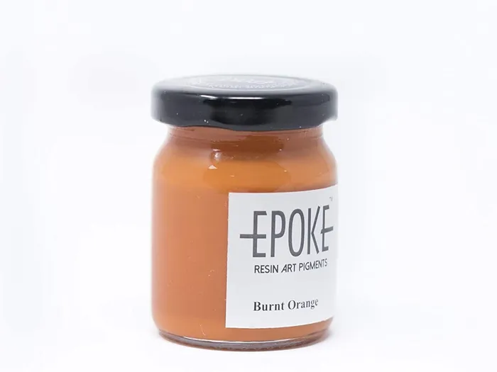 Burnt Orange Opaque Epoke Art Pigment 75g Epoke Earrings