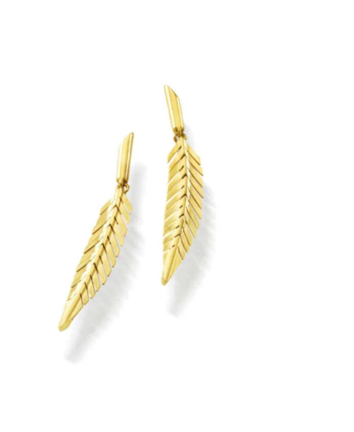 Cadar Earrings Feather Earrings Small