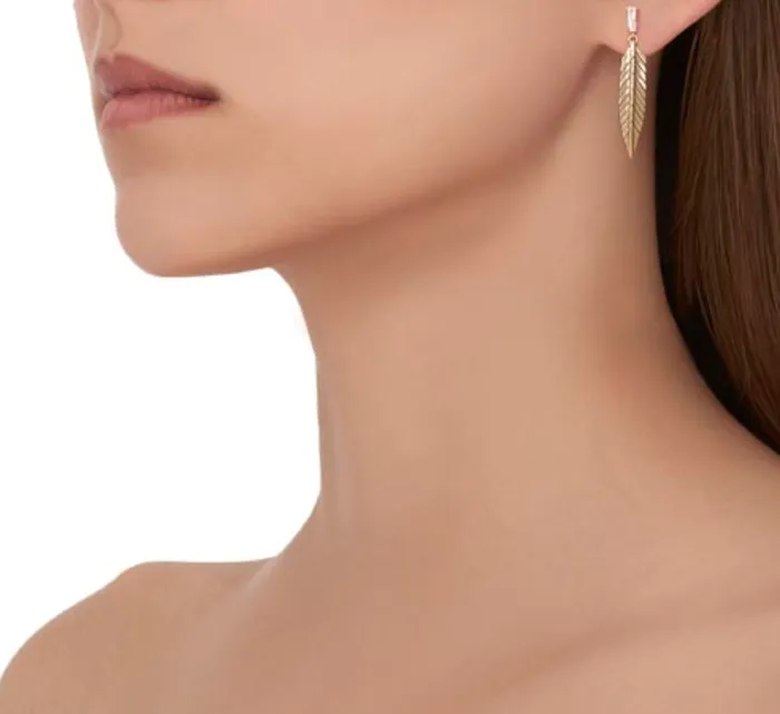 Cadar Earrings Feather Earrings Small