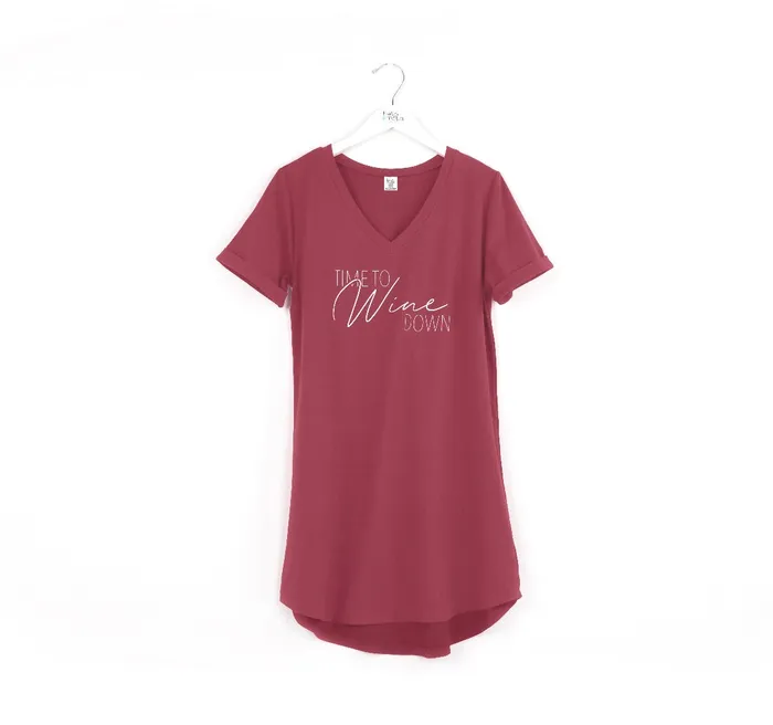 Canadian Gift Concept Earrings Night Shirt