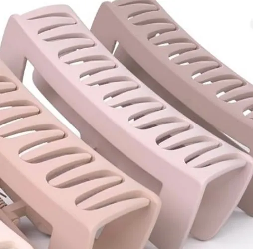 Candlewick Gift Shop Rings Blush Tone Hair Clips