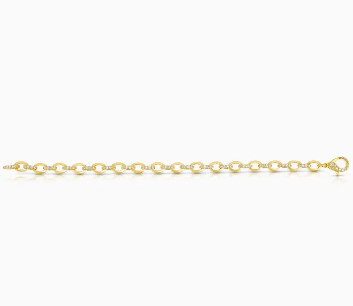 carbon Hyde Bracelets Oval Link Bracelet