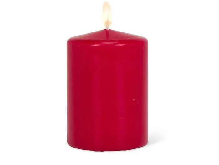 Classic Red Pillar Candle Abbott Earrings