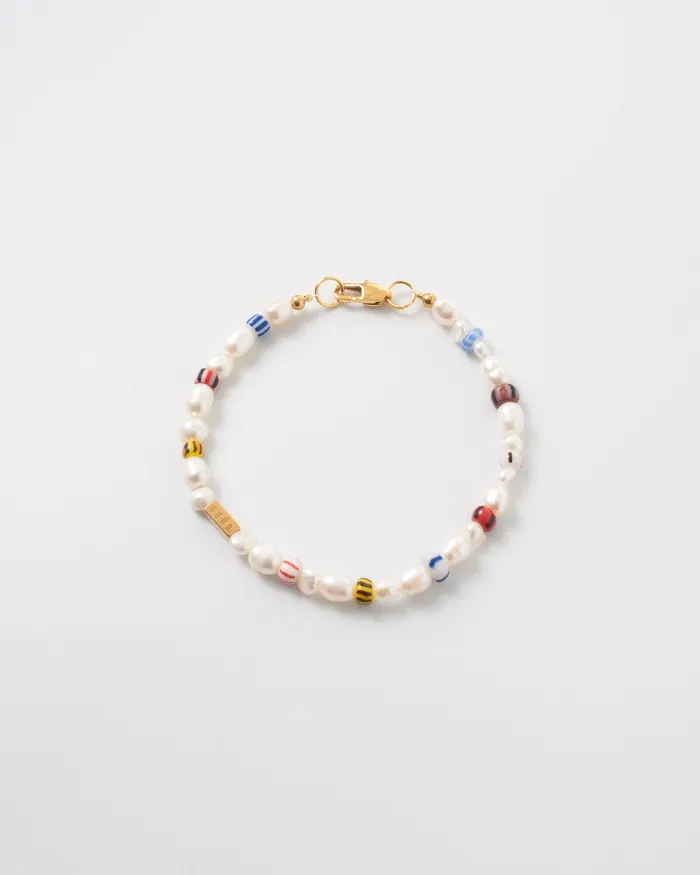 CUN Bracelets Lumin Multicolor African Beaded Pearl Bracelet