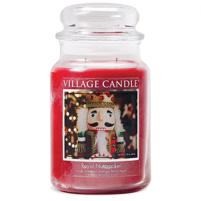 David Youngson Earrings Royal Nutcracker LG Village Jar Candle