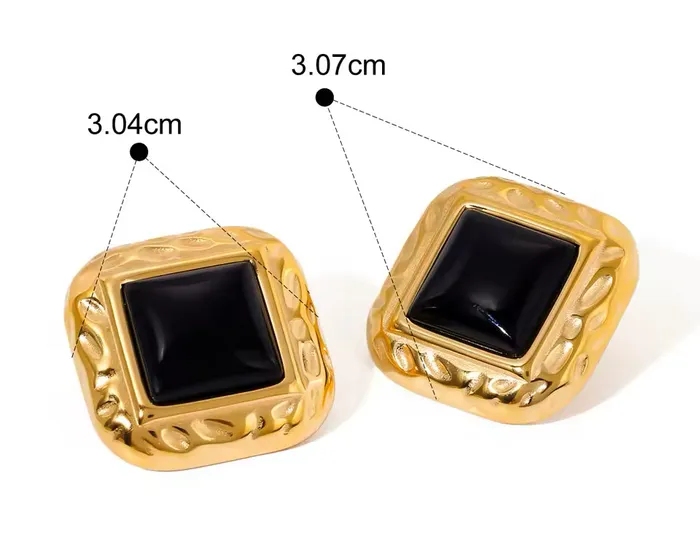 Earrings Get Signatured Vintage Statement Stud Earrings