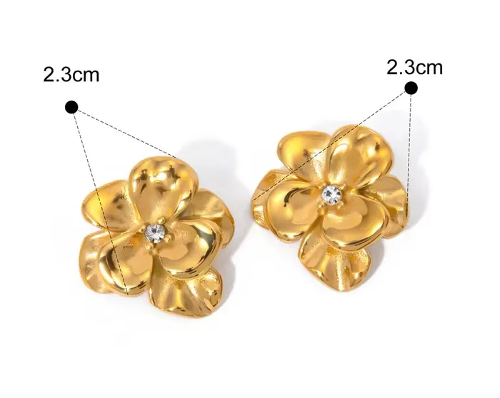 Earrings Get Signatured Vintage Statement Stud Earrings