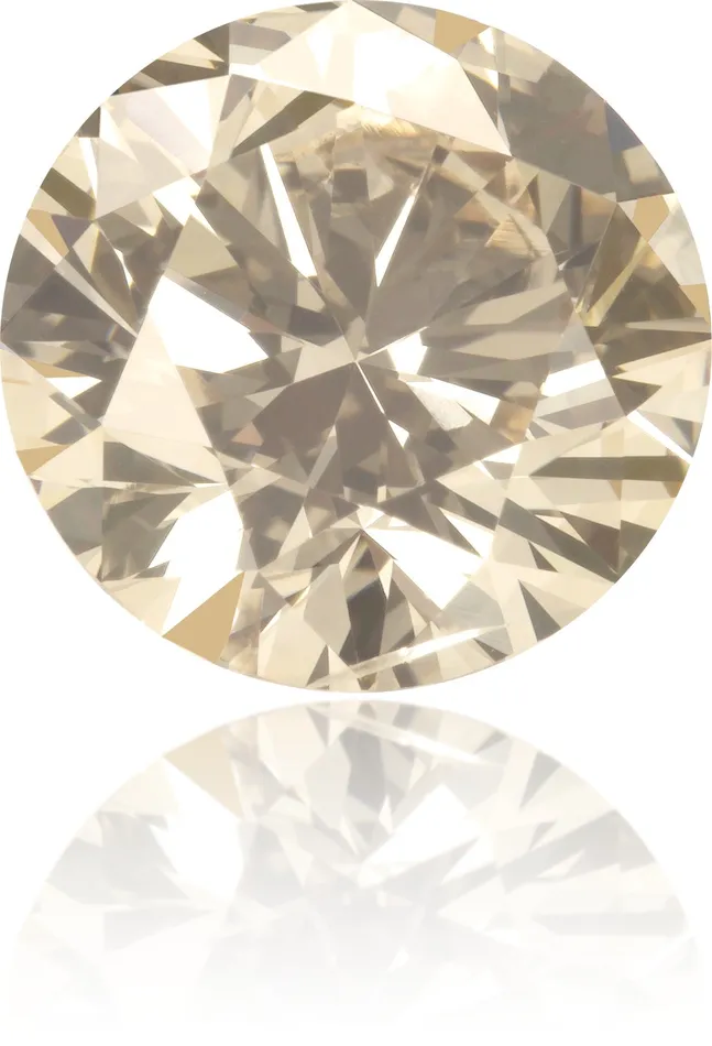 Earrings Langerman Diamonds Natural Brown Diamond Round 237 ct Polished Earrings Langerman Diamonds Natural Brown Diamond Round 237 ct Polished
