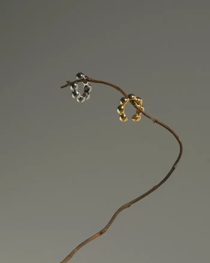 Earrings MYJN Poppy Bubble Ear Cuff
