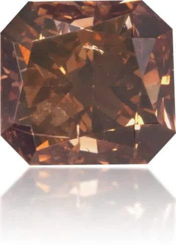 Earrings Natural Brown Diamond Rectangle 070 ct Polished Langerman Diamonds Earrings Natural Brown Diamond Rectangle 070 ct Polished Langerman Diamonds