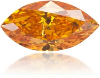 Earrings Natural Orange Diamond Marquise 029 ct Polished Langerman Diamonds Earrings Natural Orange Diamond Marquise 029 ct Polished Langerman Diamonds
