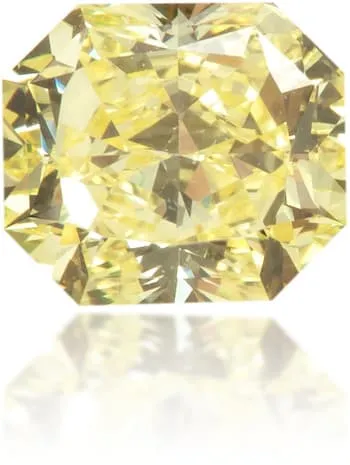 Earrings Natural Yellow Diamond Rectangle 047 ct Polished Langerman Diamonds Earrings Natural Yellow Diamond Rectangle 047 ct Polished Langerman Diamonds