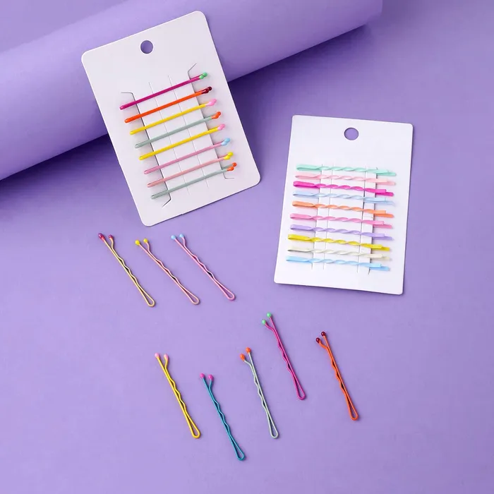 Earrings Yellow Chimes Melbees by Yellow Chimes Hair Pins for Girls Kids Hair Accessories for Girls Hair Pin 28 Pcs Cute Bobby Pins for Hair Multicolor Hairpin Bobby Hair Pins for Girls Kids Teens Toddlers