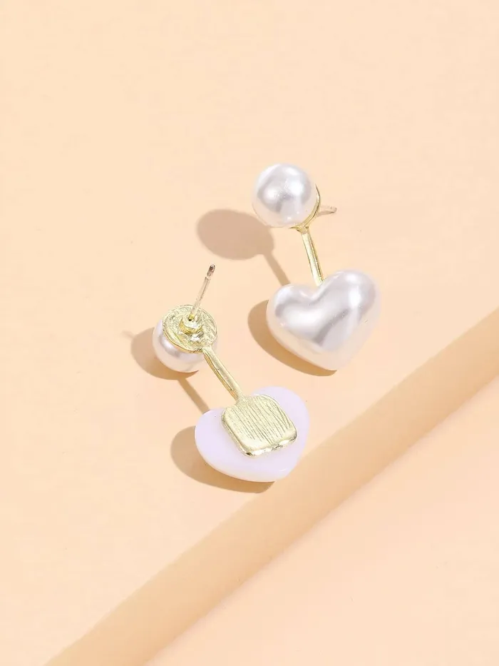 Earrings Yellow Chimes Yellow Chimes Earrings for Women and Girls Heart Drop Earrings for Women Valentine Special Love Heart Drop Earrings For Girls Birthday Gifts For Women Valentine Gift for Girls
