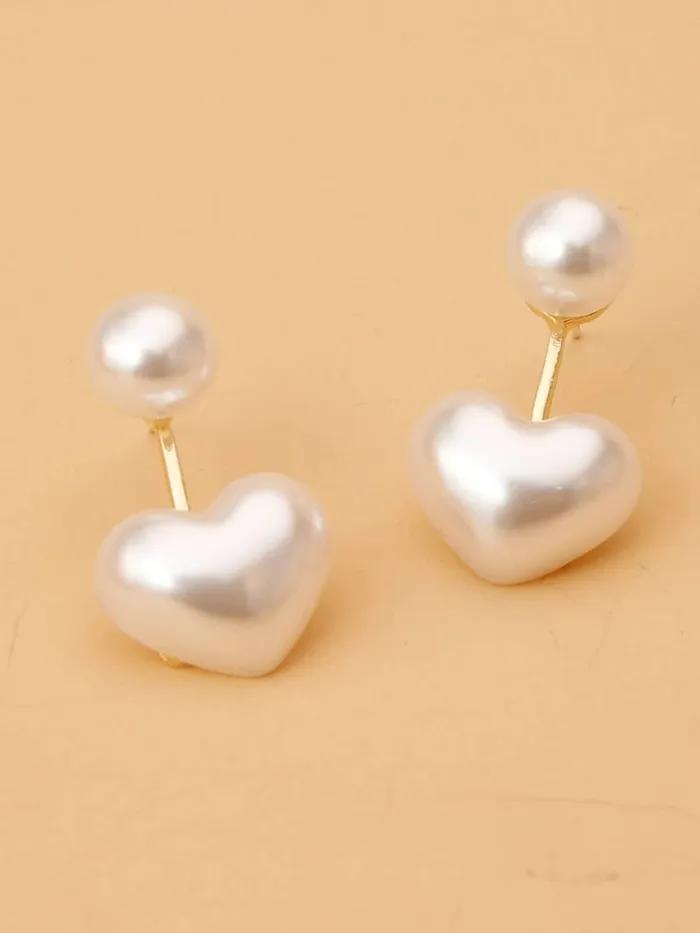 Earrings Yellow Chimes Yellow Chimes Earrings for Women and Girls Heart Drop Earrings for Women Valentine Special Love Heart Drop Earrings For Girls Birthday Gifts For Women Valentine Gift for Girls
