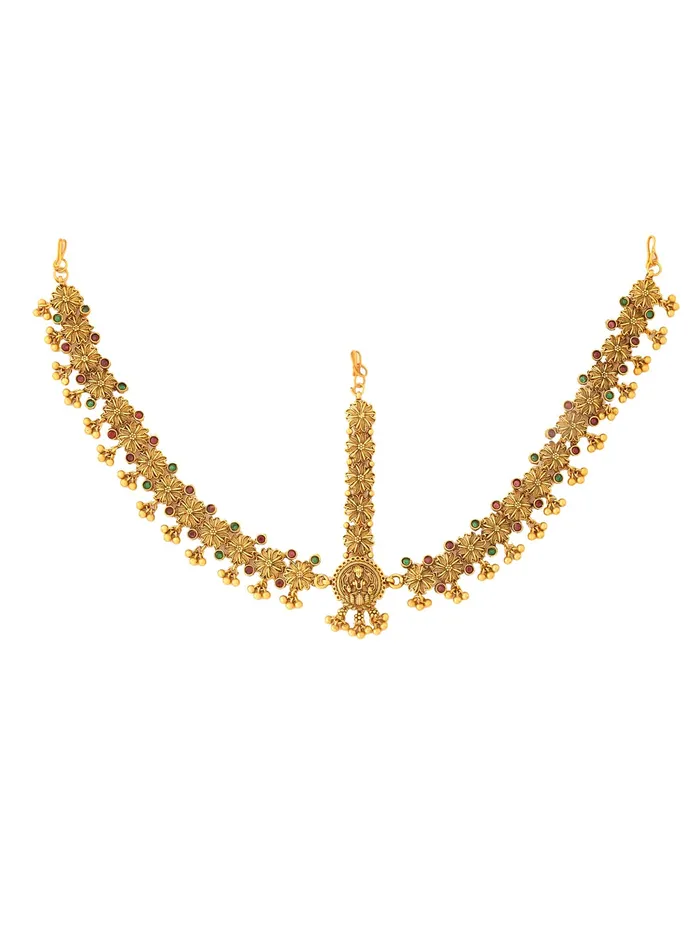 Earrings Yellow Chimes Yellow Chimes Head Chain For Women Gold Toned Bridal layered Beaded Traditional Mathapatti For Women and Girls Gold2 Earrings Yellow Chimes Yellow Chimes Head Chain For Women Gold Toned Bridal layered Beaded Traditional Mathapatti For Women and Girls Gold2
