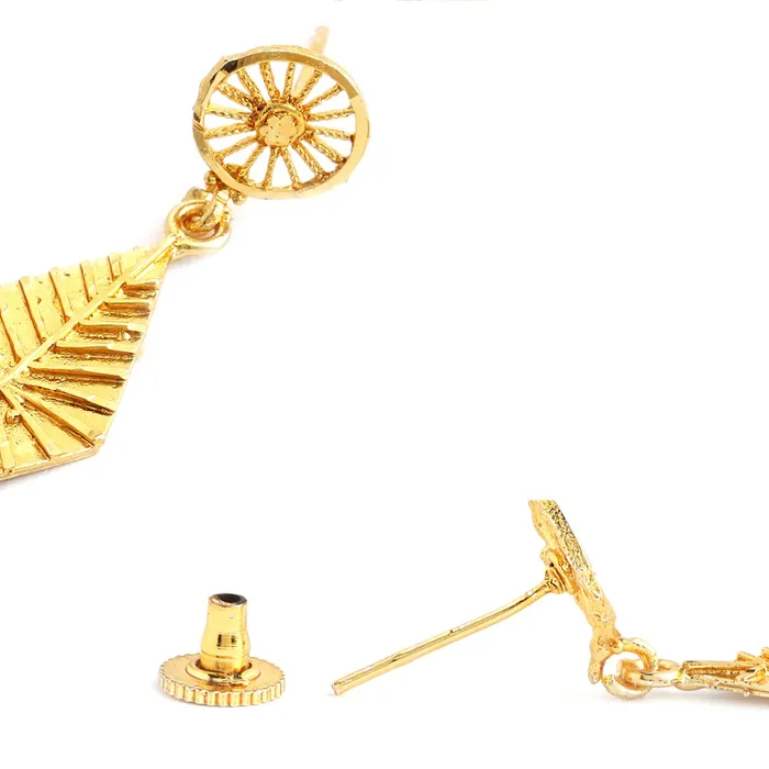 Earrings Yellow Chimes Yellow Chimes Jewellery Set for Women and Girls Gold Jewellery Set for Women Gold Plated Necklace Set Mutilayer Jewellery Set Birthday Gift for girls and women Anniversary Gift for Wife