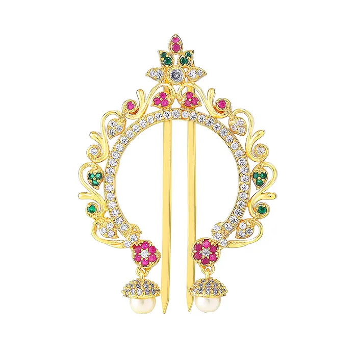 Earrings Yellow Chimes Yellow Chimes Juda Pin for Women ADAmerican Diamond Juda Pin Flower Hair Accessories Gold Plated Bridal Ambada Juda Pin for Women and Girls Earrings Yellow Chimes Yellow Chimes Juda Pin for Women ADAmerican Diamond Juda Pin Flower Hair Accessories Gold Plated Bridal Ambada Juda Pin for Women and Girls