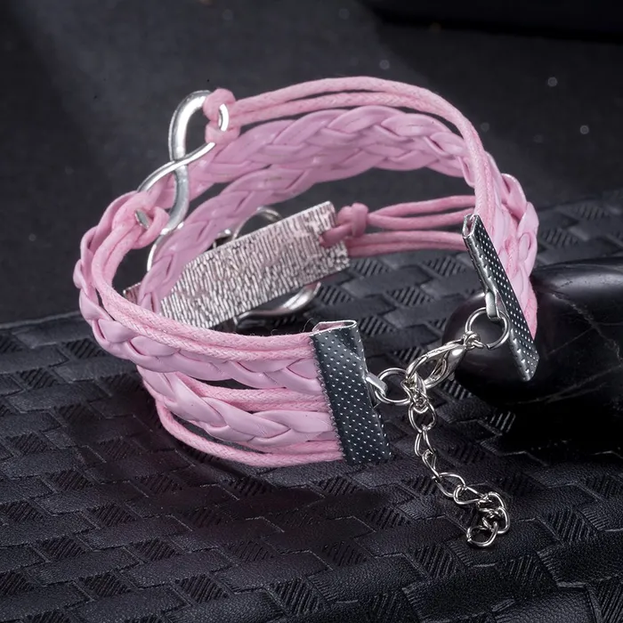 Earrings Yellow Chimes Yellow Chimes Moxie Collection One Direction Heart Theme Casual Leather Wrap Bracelet for Girls and Woman