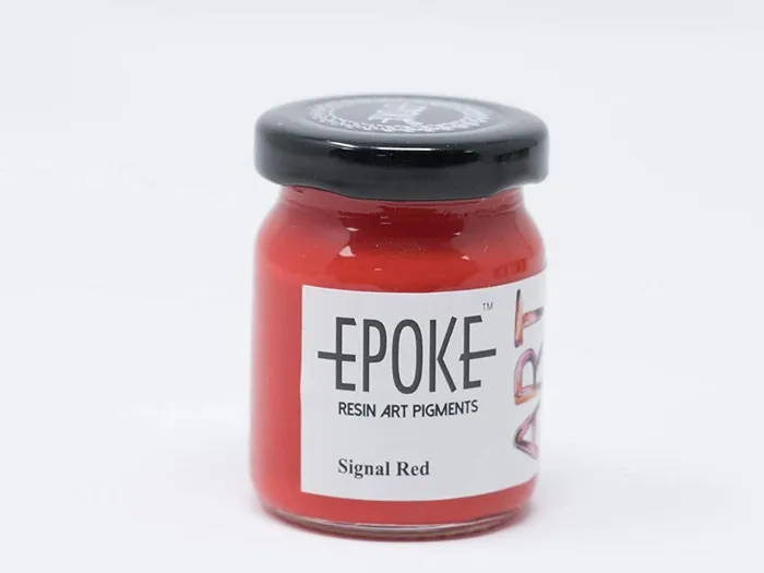 Epoke Earrings Signal Red Opaque Epoke Art Pigment 75g