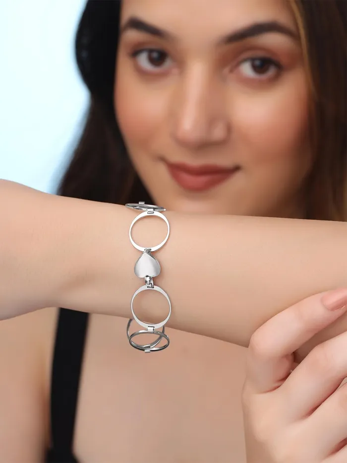 Expandable Ring Bracelet Fashion Silver Bracelet for Women 205cm Silver Unique Transformation Yellow Chimes Bracelets