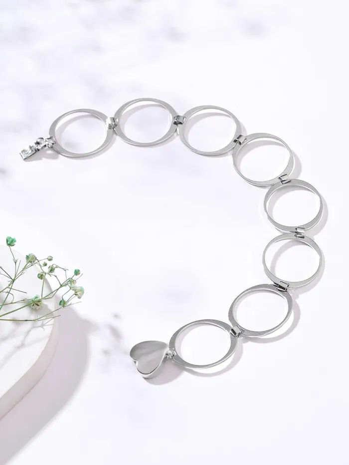 Expandable Ring Bracelet Fashion Silver Bracelet for Women 205cm Silver Unique Transformation Yellow Chimes Bracelets