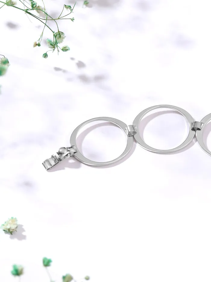 Expandable Ring Bracelet Fashion Silver Bracelet for Women 205cm Silver Unique Transformation Yellow Chimes Bracelets