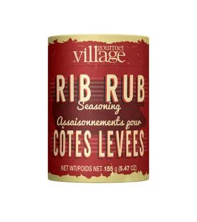 Gourmet du Village Earrings Rib Rub Seasoning Canister