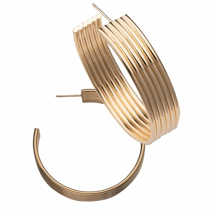 Jennifer Zeuner Earrings Cairo 2 Hoops