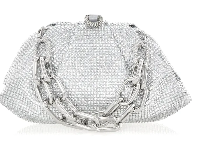 judith Leiber Rings Gemma Crystal Silver