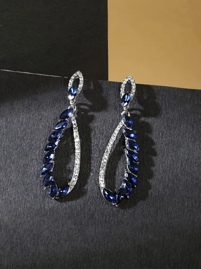 Kairangi Danglers Earrings for Women Blue Crystal Dangle Earrings Silver Plated Crystal Danglers Earrings for Women and Girls Yellow Chimes Earrings Kairangi Danglers Earrings for Women Blue Crystal Dangle Earrings Silver Plated Crystal Danglers Earrings for Women and Girls Yellow Chimes Earrings
