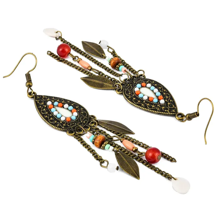 Kairangi Tassel Earrings for Women Vintage Ethnic Fusion Tassel Earring for Women and Girls Kairangi Earrings