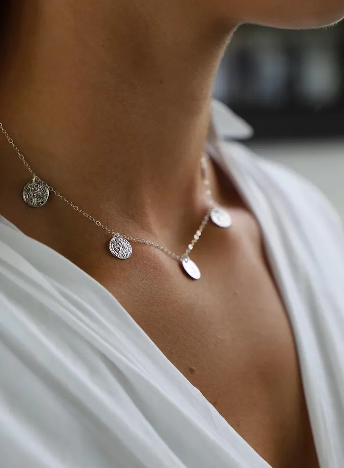Katie Waltman Sicily MnzHalskette GOLD ODER SILBER Katie Waltman PreStyled Sets
