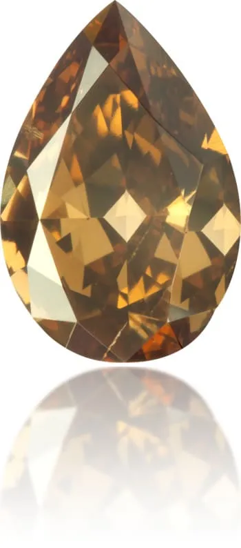 Langerman Diamonds Earrings Natural Brown Diamond Pear Shape 301 ct Polished Langerman Diamonds Earrings Natural Brown Diamond Pear Shape 301 ct Polished