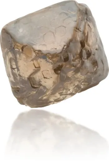 Langerman Diamonds Earrings Natural Brown Diamond Rough 196 ct Rough
