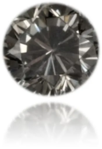 Langerman Diamonds Earrings Natural Gray Diamond Round 010 ct Polished