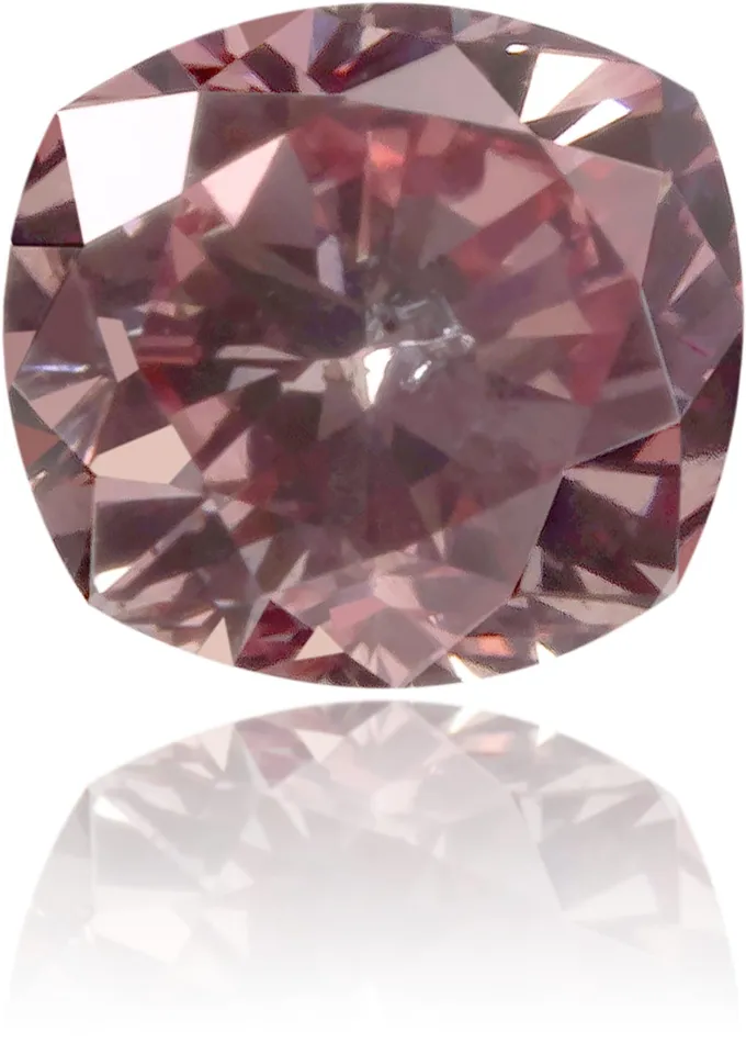 Langerman Diamonds Earrings Natural Pink Diamond Cushion 023 ct Polished Langerman Diamonds Earrings Natural Pink Diamond Cushion 023 ct Polished