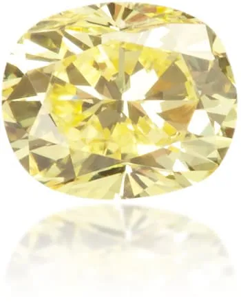 Langerman Diamonds Earrings Natural Yellow Diamond Oval 024 ct Polished