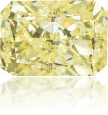 Langerman Diamonds Earrings Natural Yellow Diamond Rectangle 137 ct Polished Langerman Diamonds Earrings Natural Yellow Diamond Rectangle 137 ct Polished