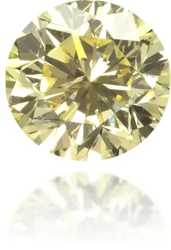 Langerman Diamonds Earrings Natural Yellow Diamond Round 024 ct Polished Langerman Diamonds Earrings Natural Yellow Diamond Round 024 ct Polished