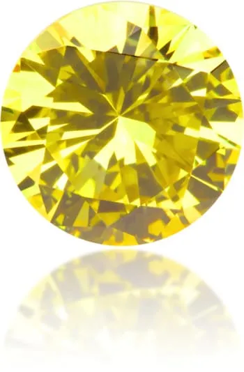 Langerman Diamonds Earrings Natural Yellow Diamond Round 083 ct Polished Langerman Diamonds Earrings Natural Yellow Diamond Round 083 ct Polished
