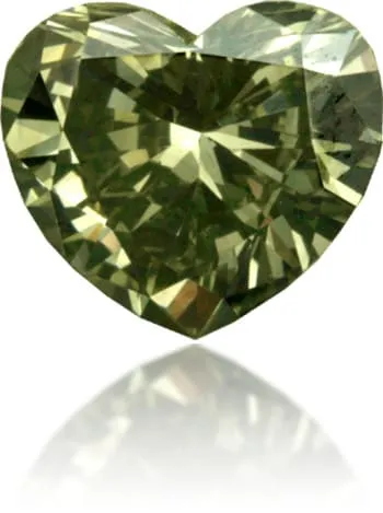 Langerman Diamonds Necklaces Natural Green Diamond Heart Shape 125 ct Polished Langerman Diamonds Necklaces Natural Green Diamond Heart Shape 125 ct Polished