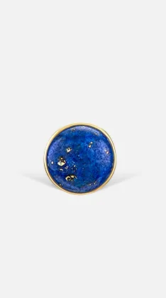 Maria Tash Earrings 3mm Lapis Threaded Stud Earring Maria Tash Earrings 3mm Lapis Threaded Stud Earring